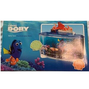 NIB! Disney Pixar Finding Dory Freshwater Small Fish / Betta Aquarium!